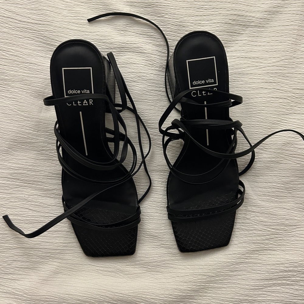 NEW Dolce Vita Strappy Block Heels